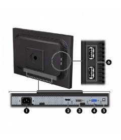 Monitor LED refurbished  24” HP LA2405x